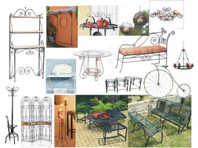 Decorative Artistic Wrought Iron Products